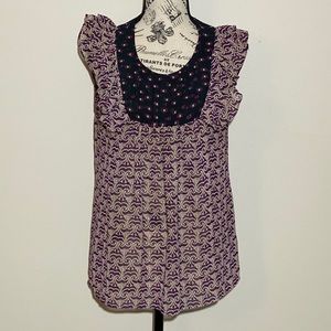 Banana Republic Tops - Banana Republic Ruffle Sleeve Blouse size Small Banana Republic Tops - Banana Republic Ruffle Sleeve Blouse size Small